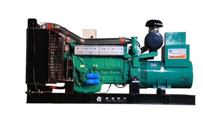 广饶上柴500kw大型柴油发电机组
